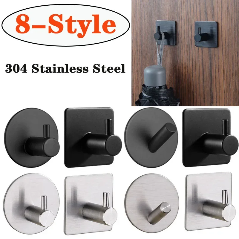 Robe Hook Adhesive - Ganchos autoadhesivos para colgar toallas y