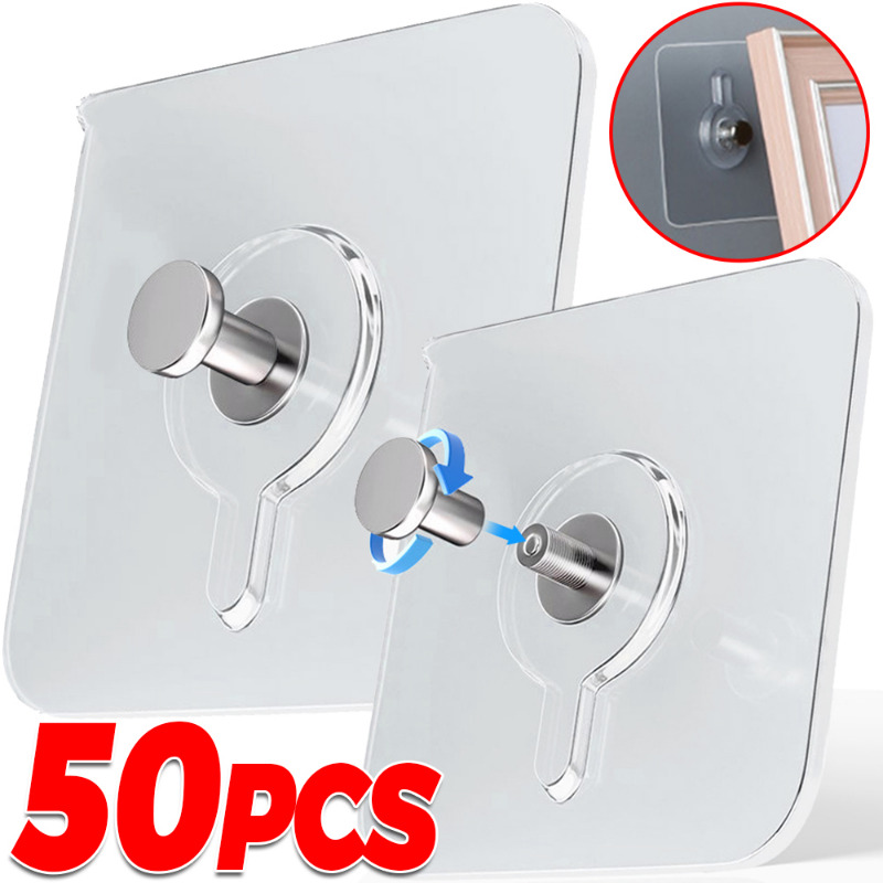 Robe Hook Adhesive - Ganchos Adhesivos para Pared, Ganchos Fuertes