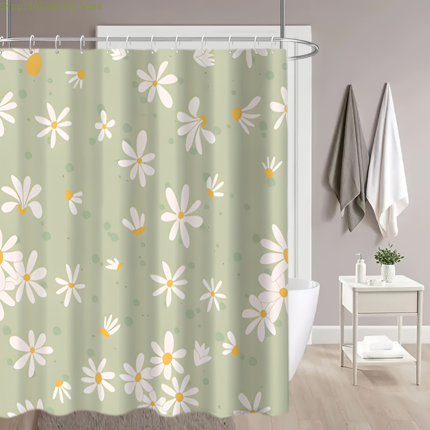Home Bathroom Design Ideas - Cortina de Ducha con Diseño de