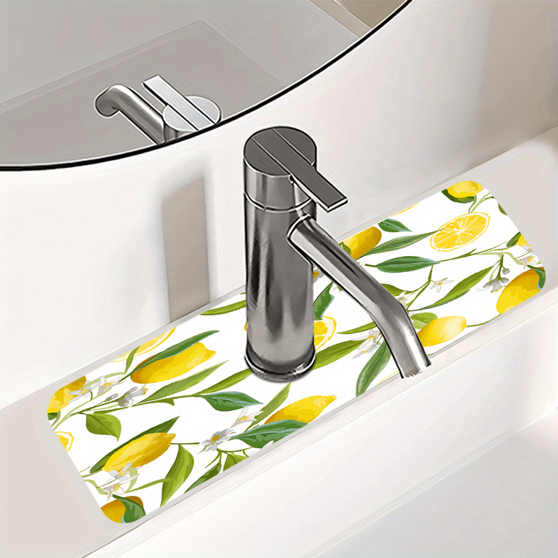 Home Bathroom Wash Basin - VIKAMA-alfombrilla de absorción de agua para