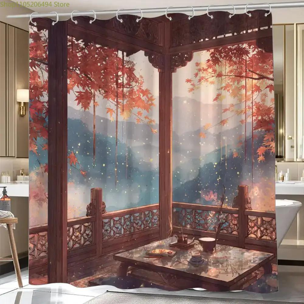 Home Bathroom Design Ideas - Cortina de Ducha con Diseño de