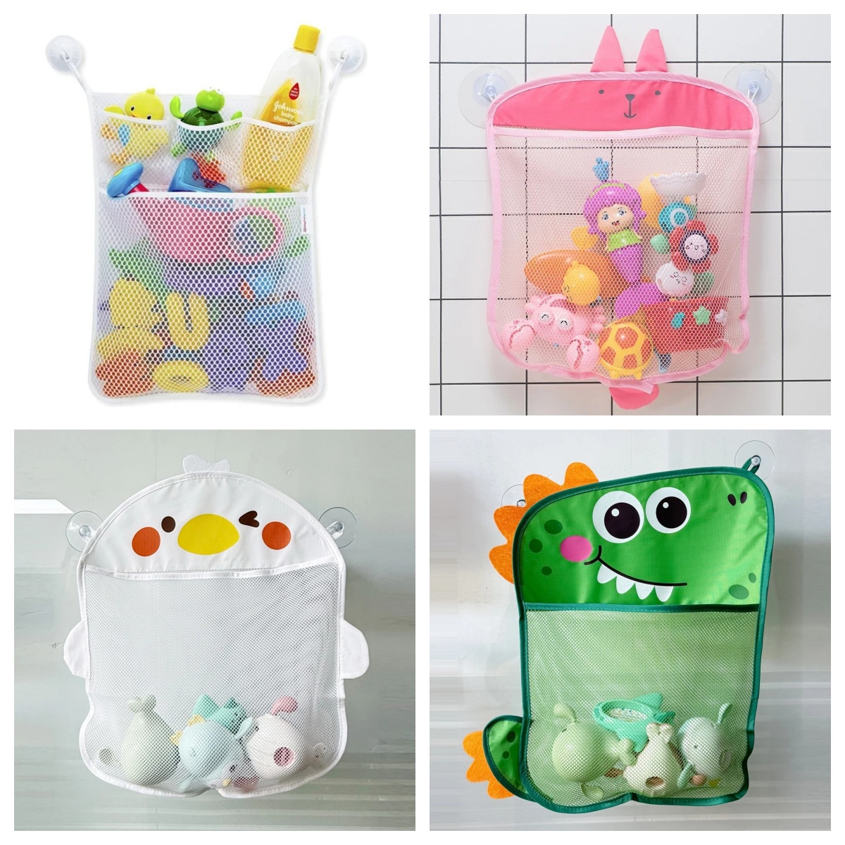 Home Bathroom Organizer - Bolsa de malla para baño de