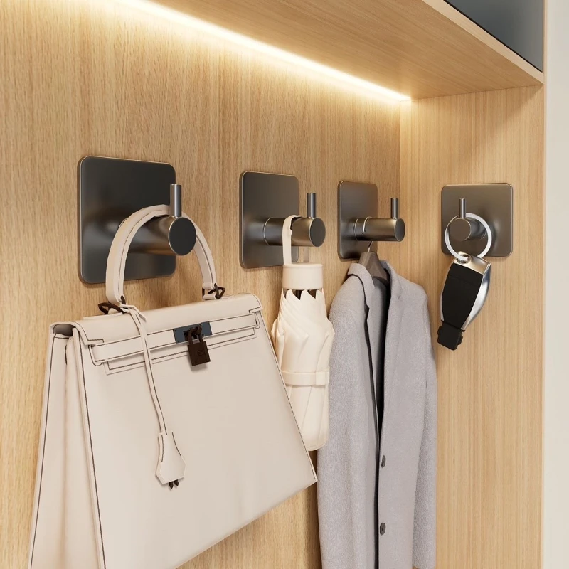 Robe Hook Adhesive - Ganchos autoadhesivos para toallas de baño,