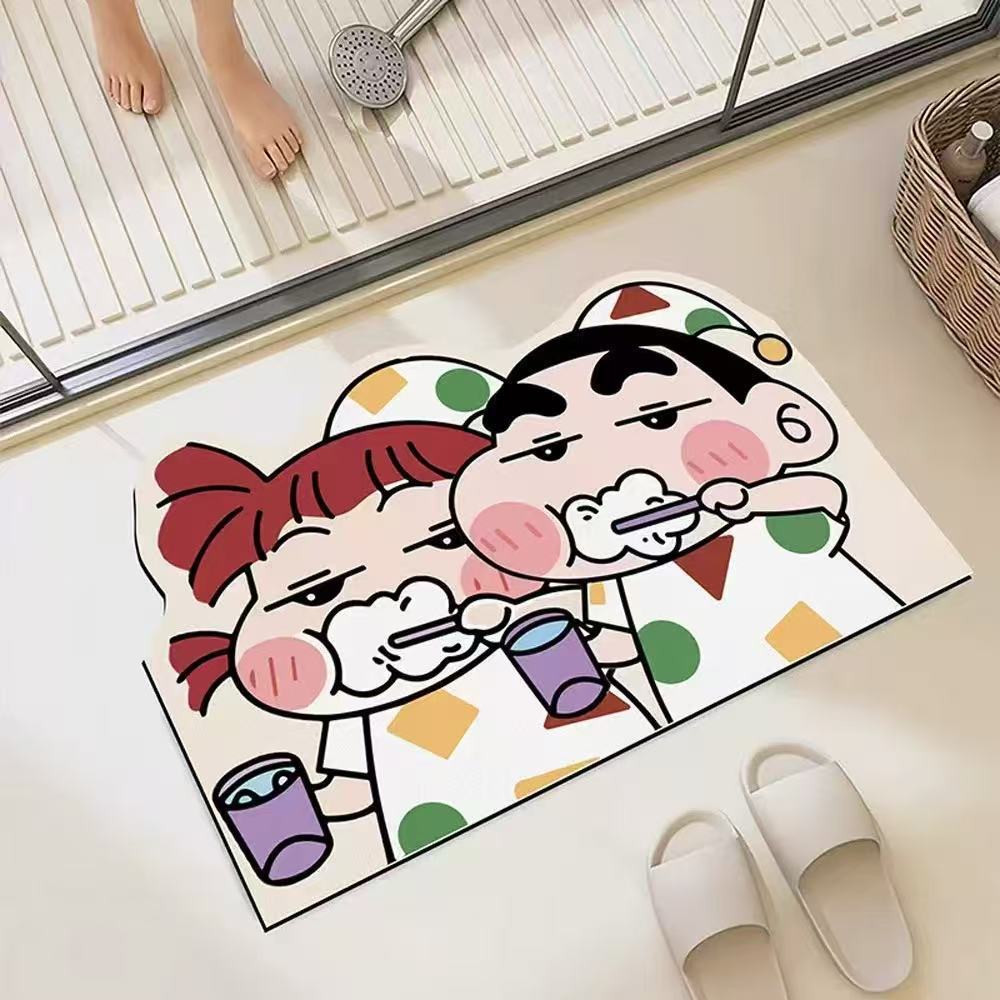 Japan Bathroom.Home - Alfombrilla para ducha de secado rápido,