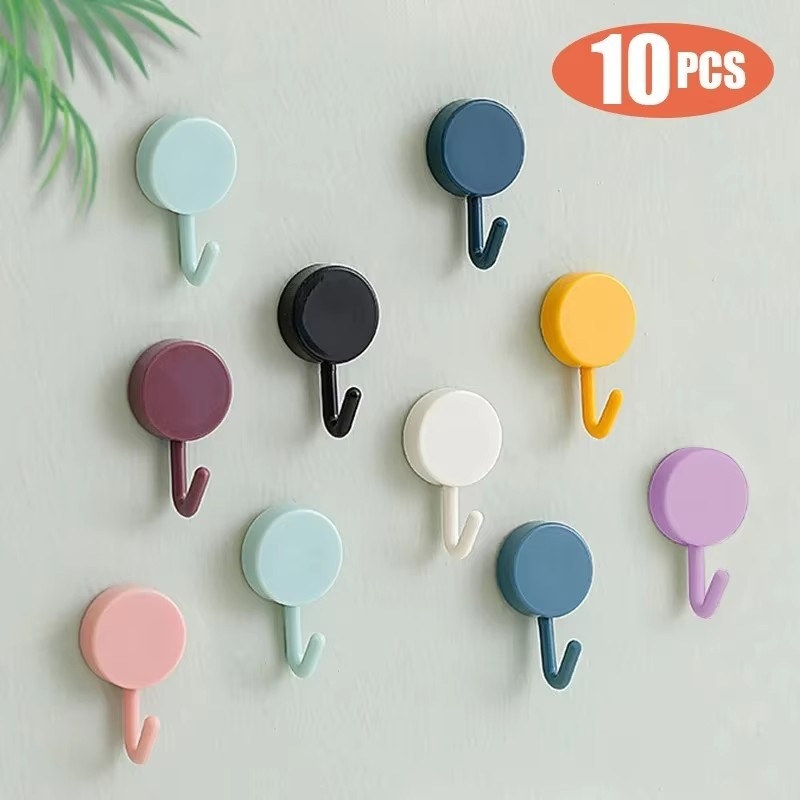 Robe Hook Adhesive - Ganchos Autoadhesivos Fuertes de 5-15 Piezas,
