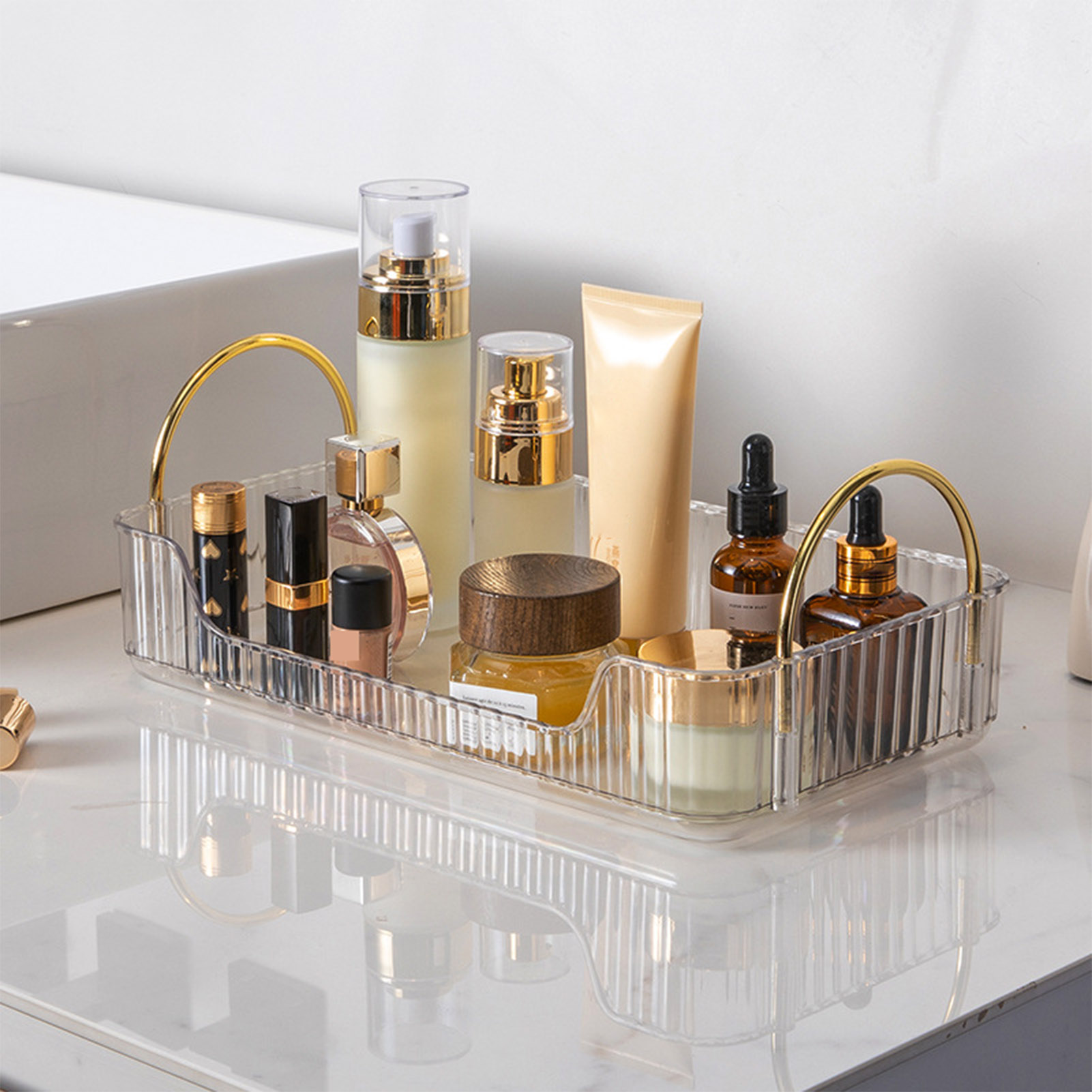 Organizador de baño de lujo, e - Home Bathroom Organizer reseña y precio