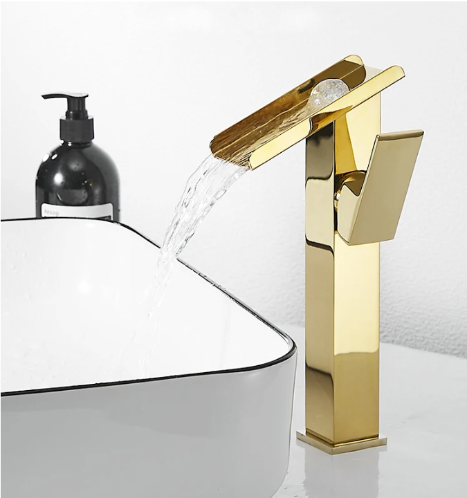 Becola Lavabo de cascada de la - Home Bathroom Wash Basin reseña y precio