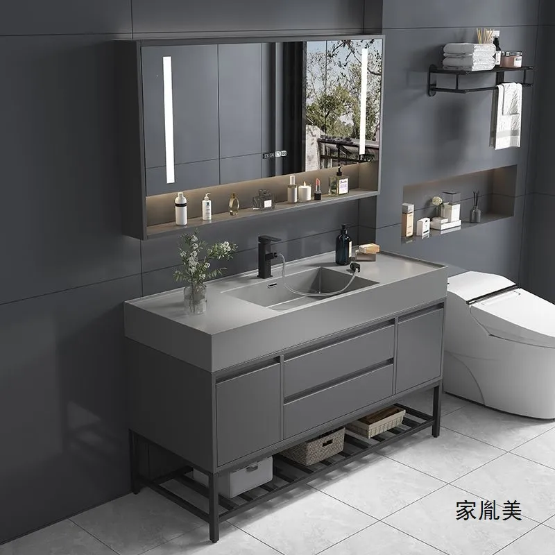 Mueble de Baño de Madera Maciz - Home Bathroom Wash Basin reseña y precio