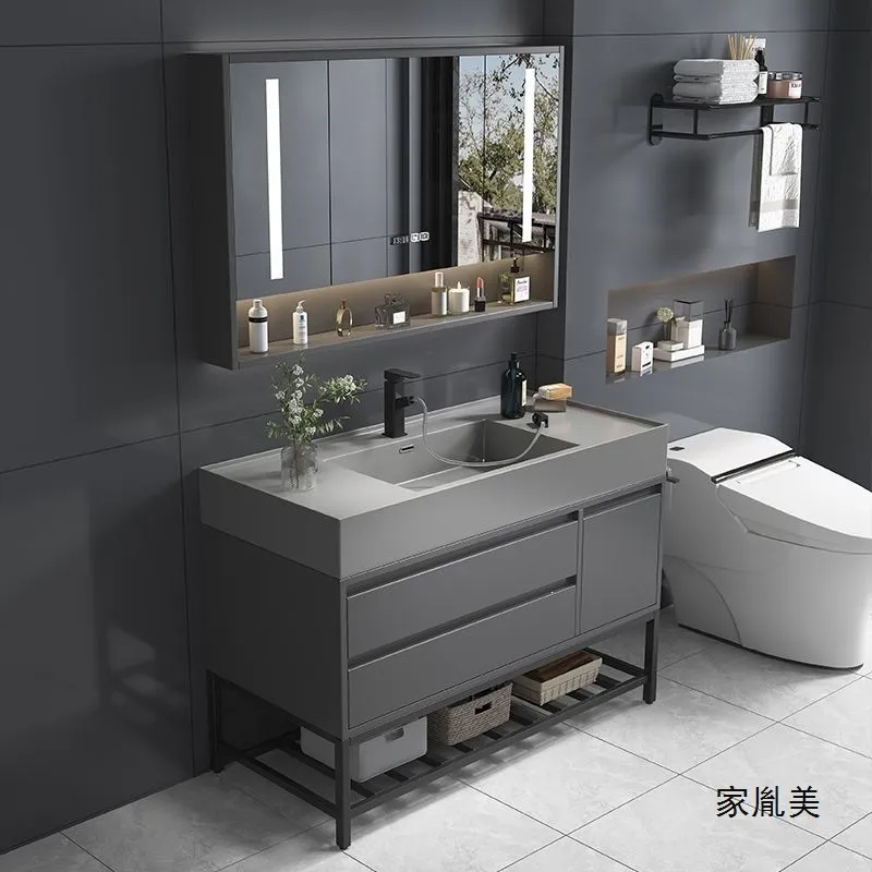 Mueble de Baño de Madera Maciz - Home Bathroom Wash Basin reseña y precio