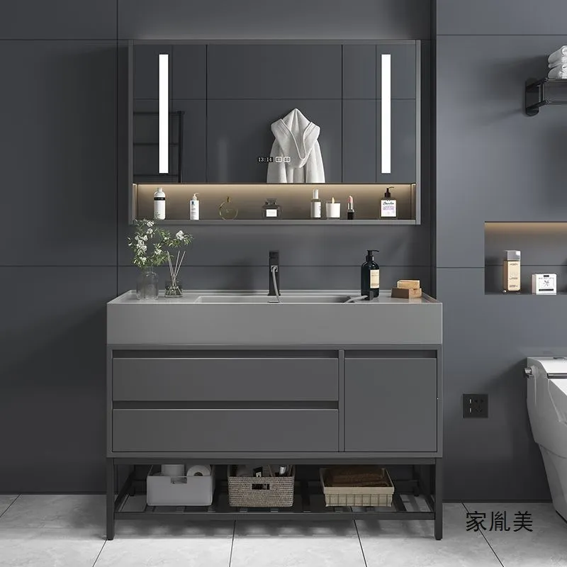 Mueble de Baño de Madera Maciz - Home Bathroom Wash Basin reseña y precio