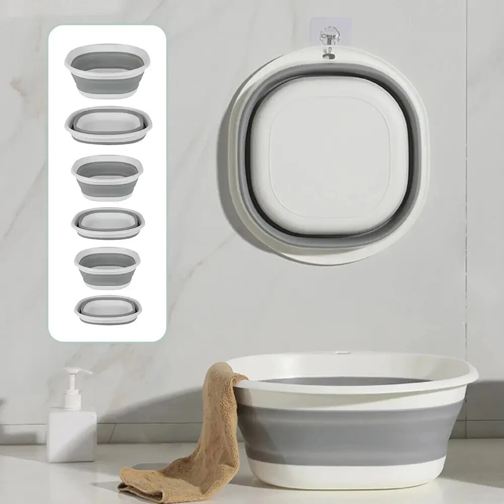 Lavabos plegables de plástico, - Home Bathroom Wash Basin reseña y precio