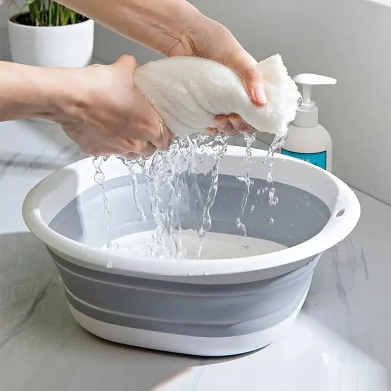 Lavabos plegables de plástico, - Home Bathroom Wash Basin reseña y precio
