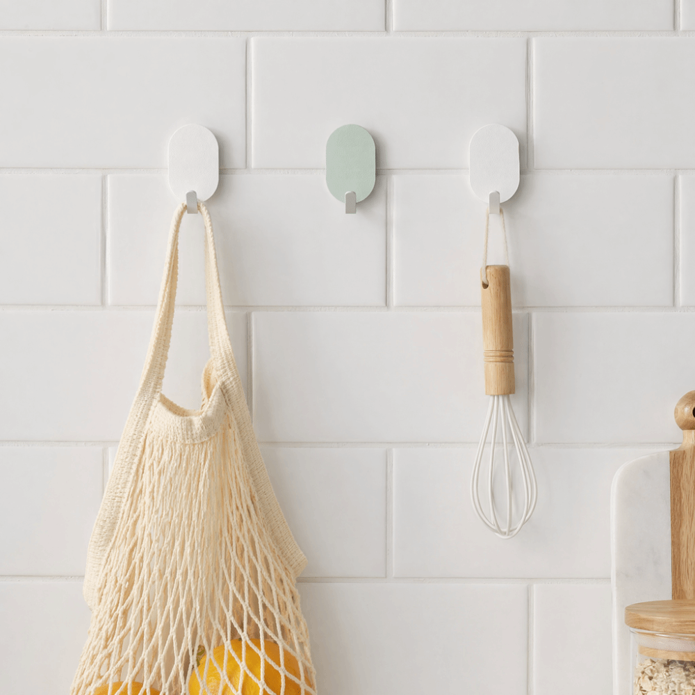 8 Ganchos Adhesivos de Hierro  - Robe Hook Adhesive reseña y precio