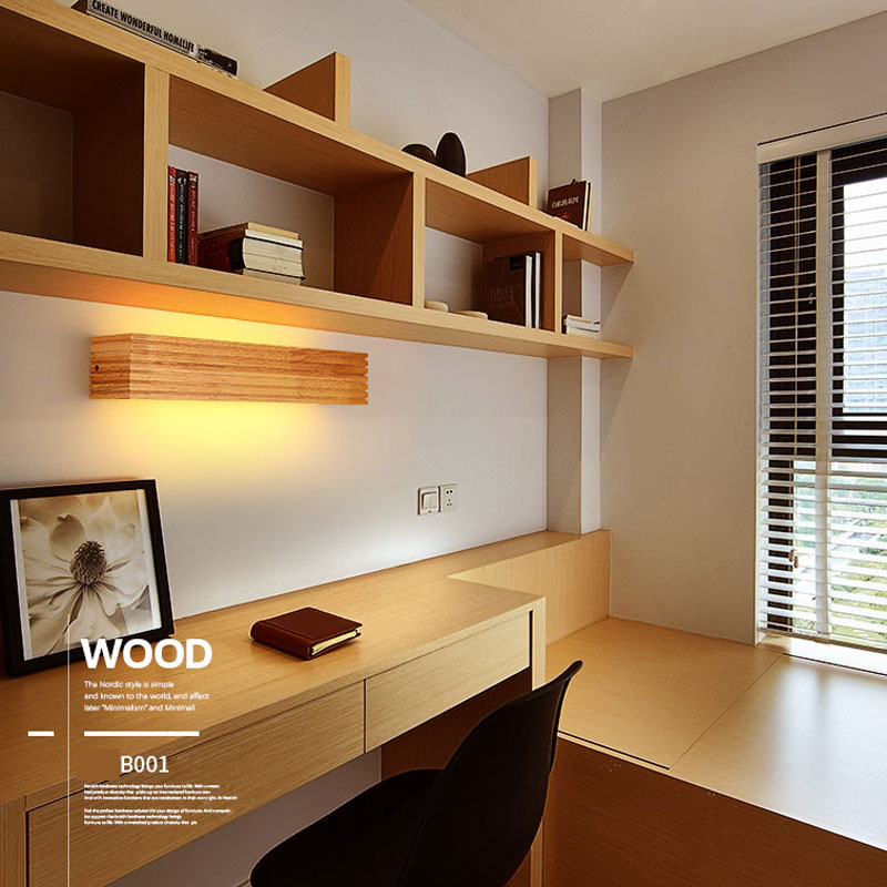 Lámparas Led de madera de robl - Japan Bathroom.Home reseña y precio