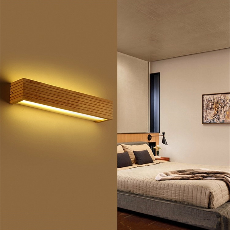 Lámparas Led de madera de robl - Japan Bathroom.Home reseña y precio