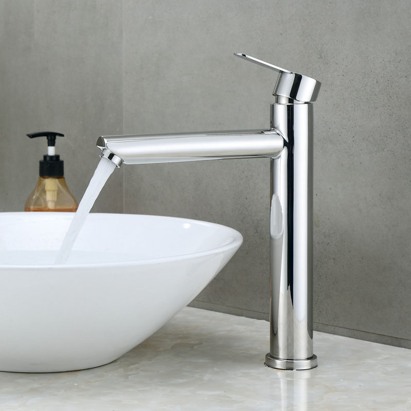 Grifo de lavabo de acero inoxi - Home Bathroom Wash Basin reseña y precio
