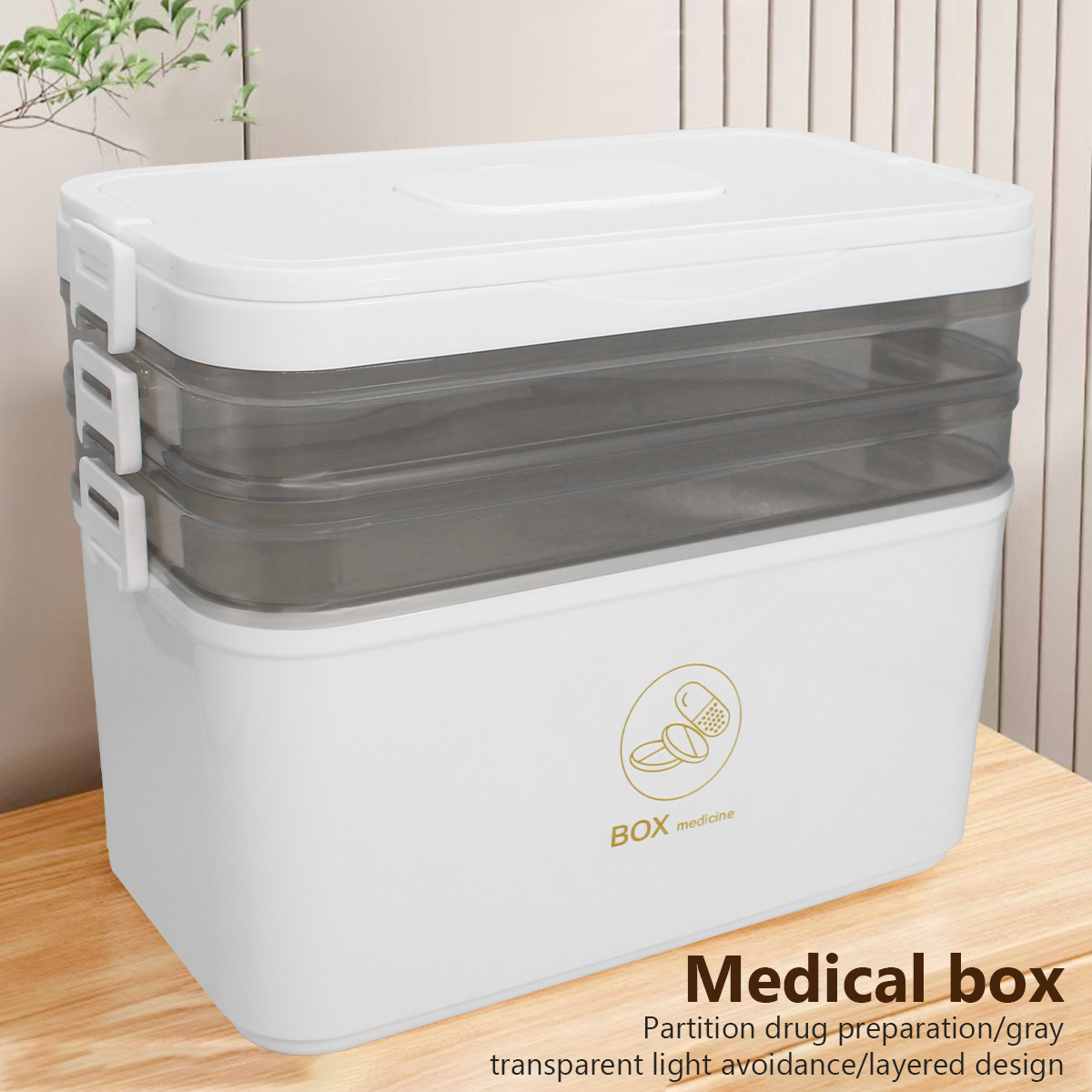 Caja de Almacenamiento Apilabl - Home Bathroom Organizer reseña y precio