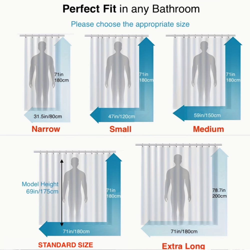 Cortina de Ducha Impermeable c - Home Bathroom Design Ideas reseña y precio