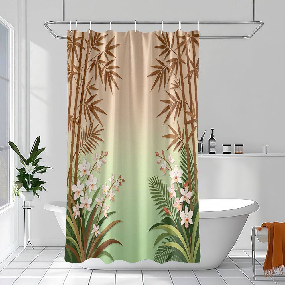 Cortina de Ducha Impermeable c - Home Bathroom Design Ideas reseña y precio
