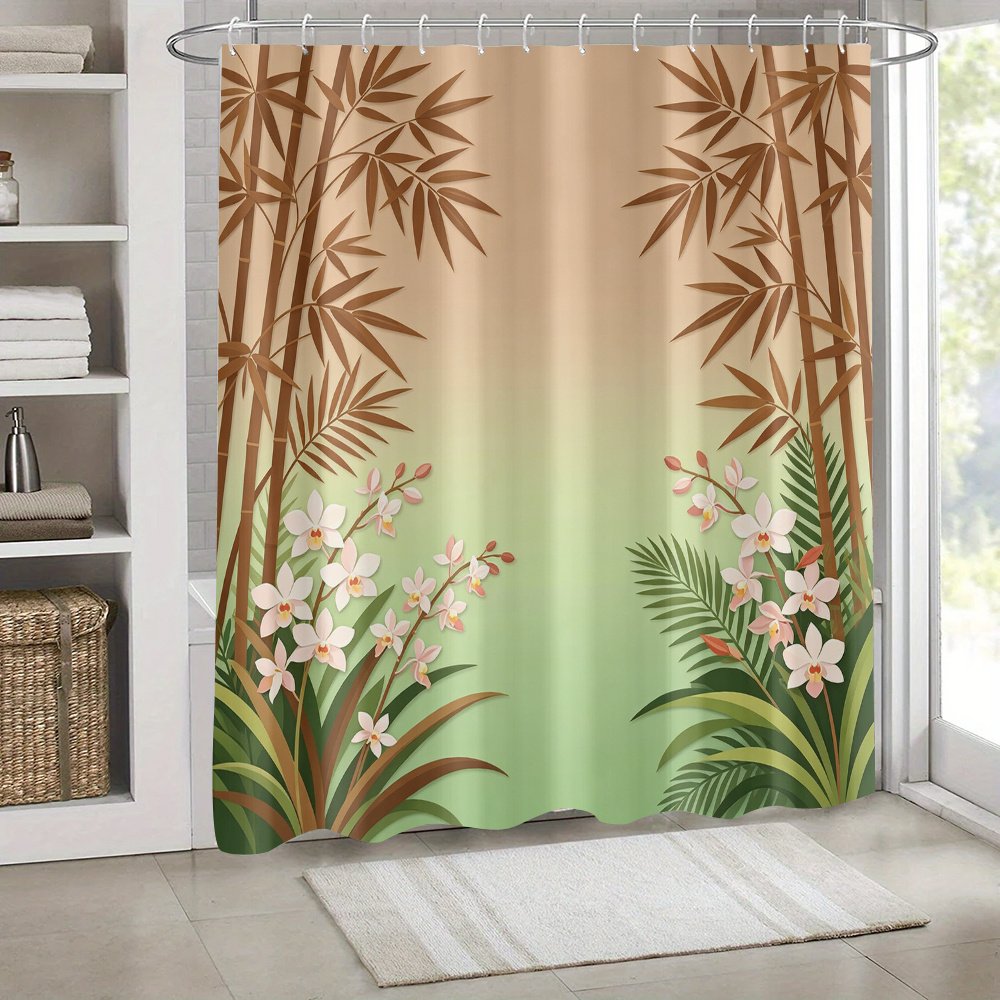 Cortina de Ducha Impermeable c - Home Bathroom Design Ideas reseña y precio
