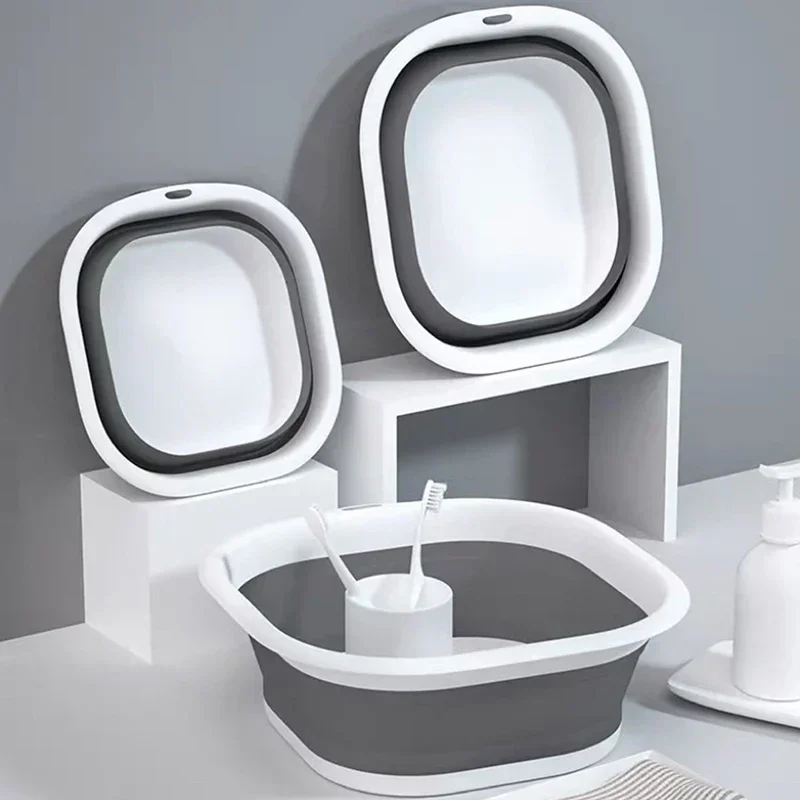 Lavabo Plegable de Plástico, T - Home Bathroom Wash Basin reseña y precio
