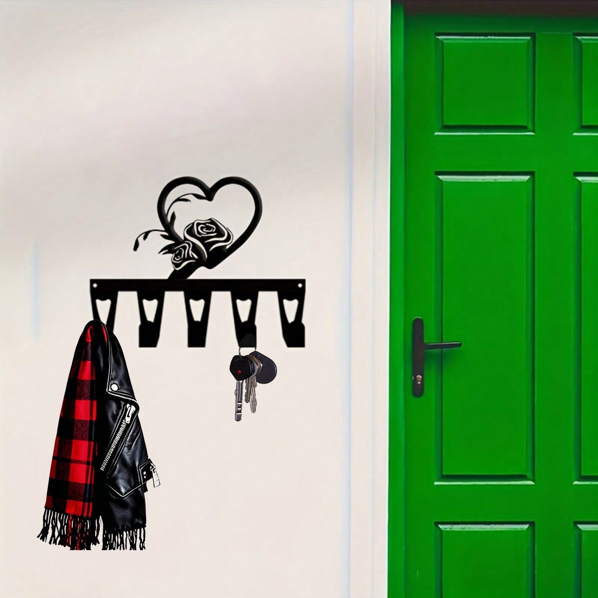 Moderno Porta Llaves Metálico  - Home Bathroom Organizer reseña y precio