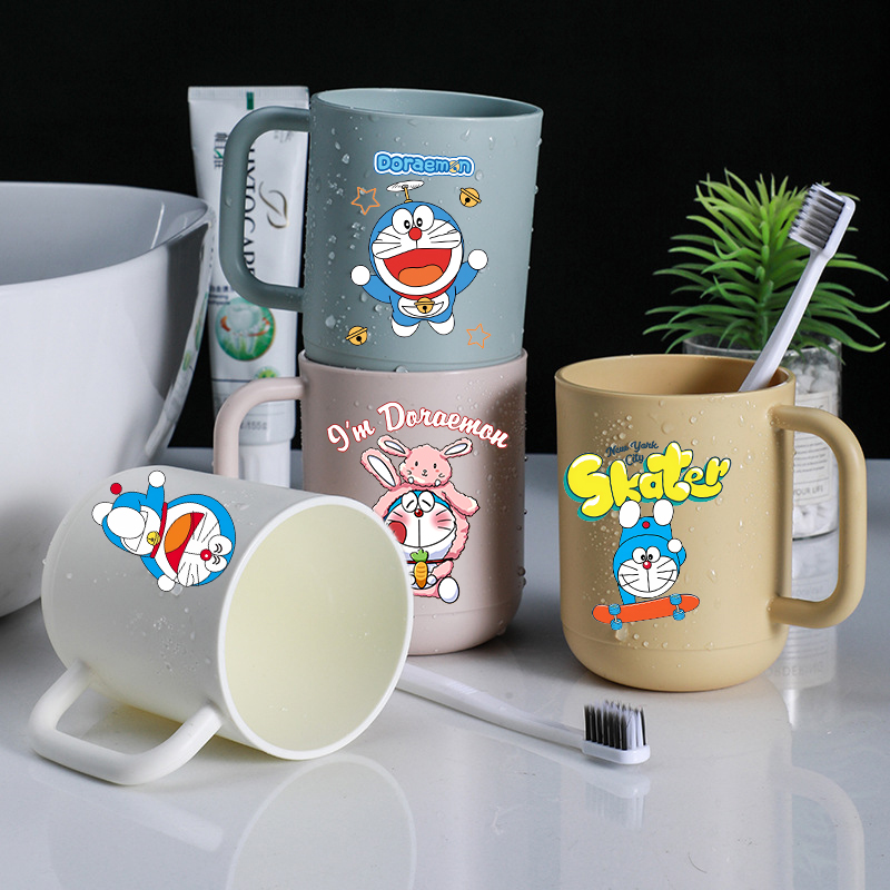 Vaso de agua Doraemon con esta - Japan Bathroom.Home reseña y precio