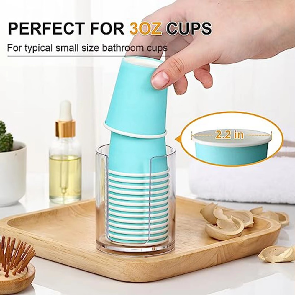 Caja de almacenamiento transpa - Home Bathroom Organizer reseña y precio