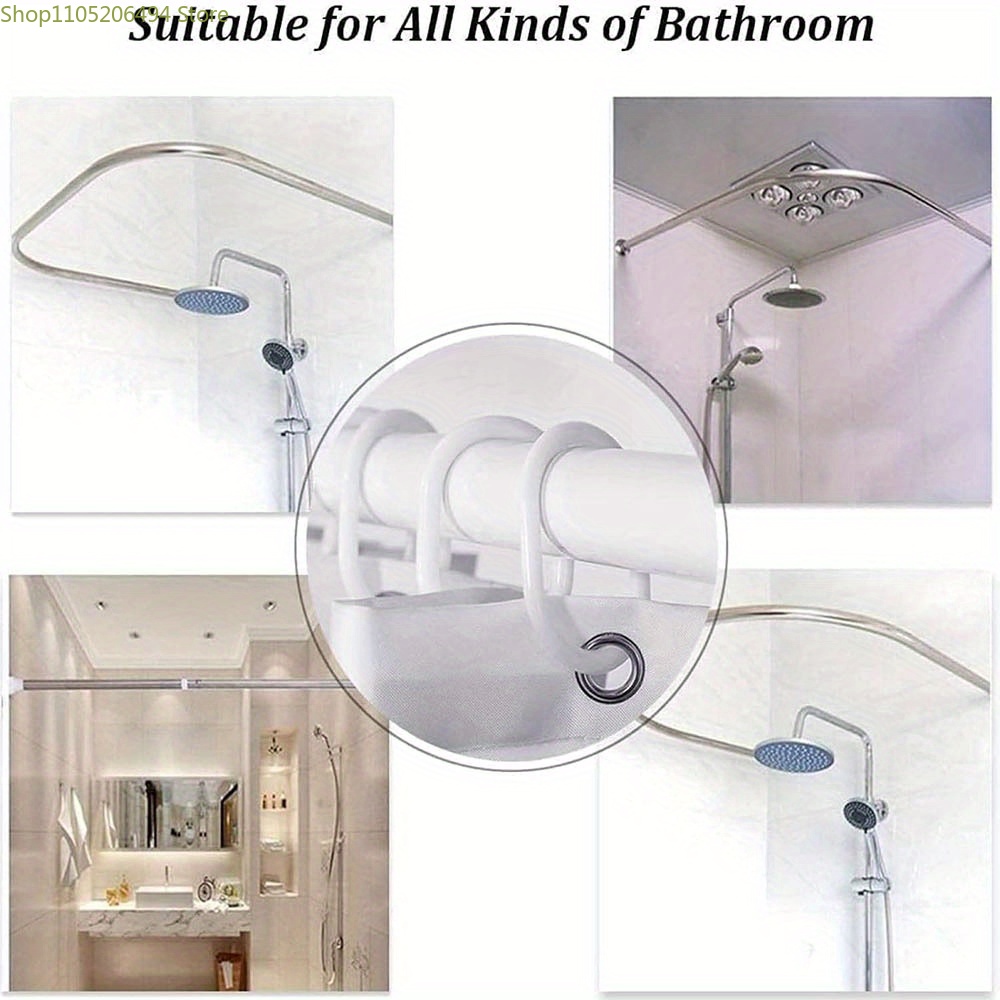 Cortina de Ducha Golden Moon D - Home Bathroom Design Ideas reseña y precio