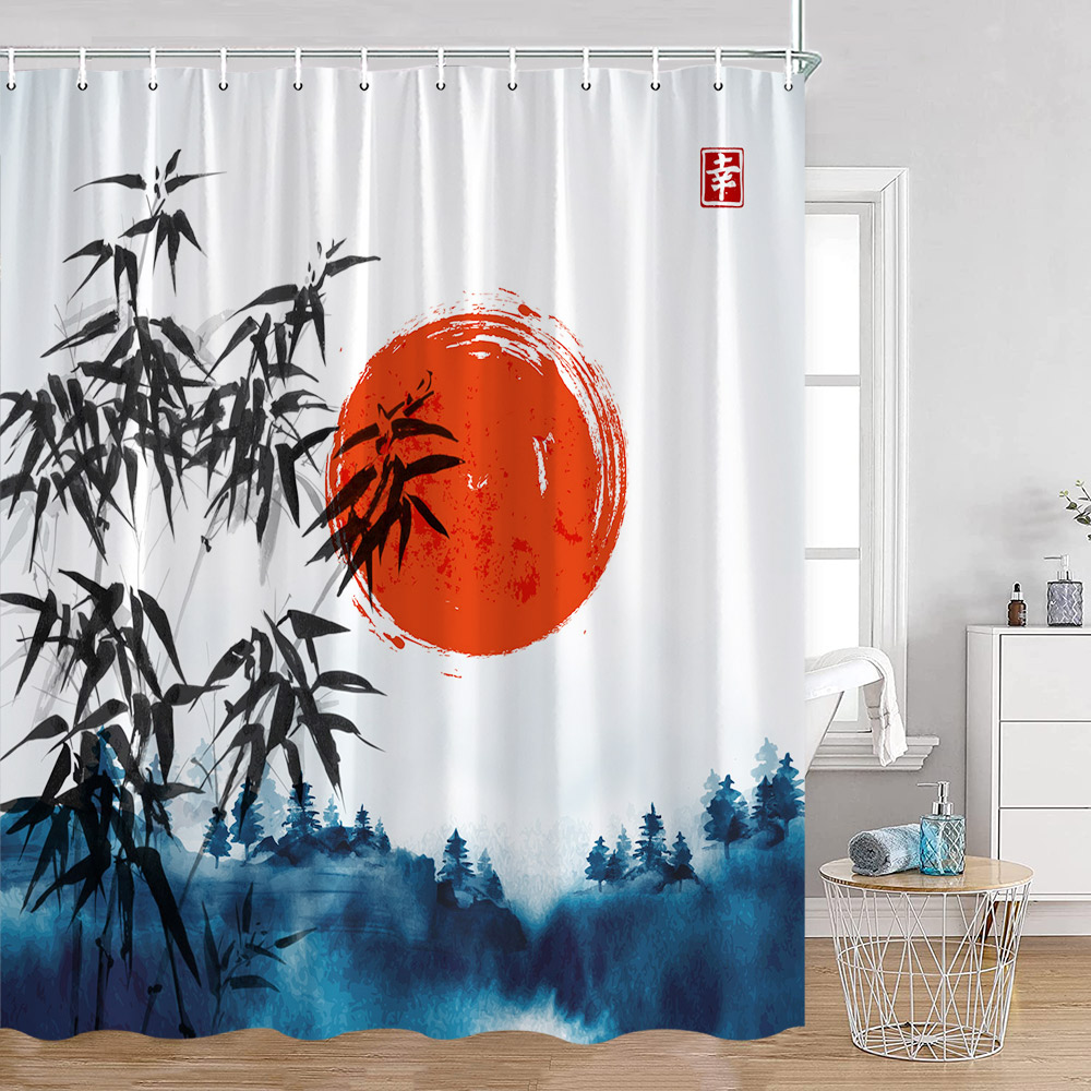 Cortinas de ducha de estilo ja - Japan Bathroom.Home reseña y precio