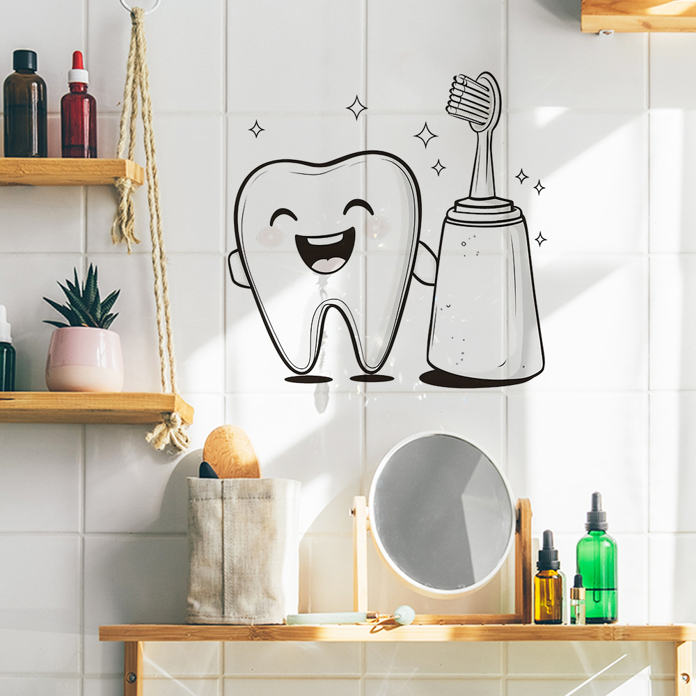 Pegatina de pared con diseño d - Home Bathroom Wash Basin reseña y precio