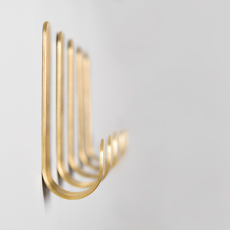 Ganchos de pared de latón sin  - Robe Hook Adhesive reseña y precio
