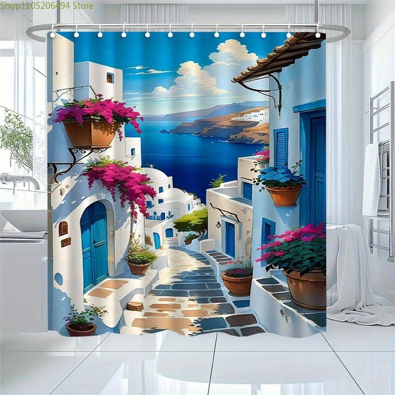 Cortina de Ducha con Diseño de - Home Bathroom Design Ideas reseña y precio