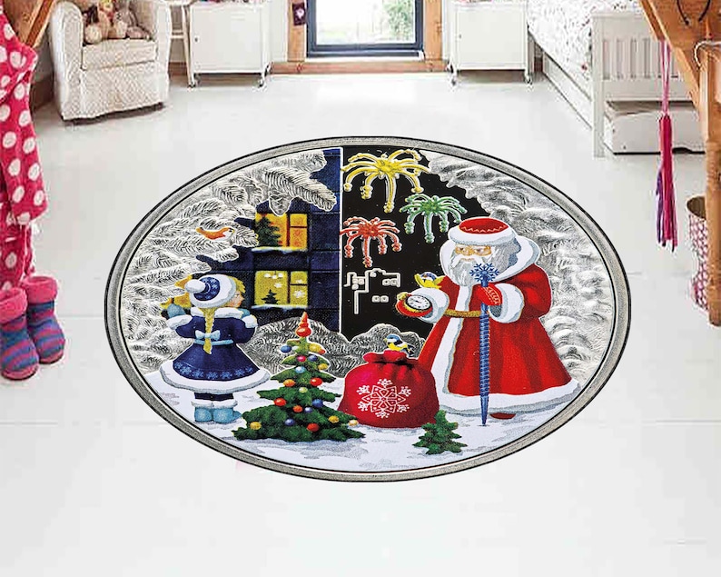 Alfombra redonda de árbol de N - Home Bathroom Design Ideas reseña y precio